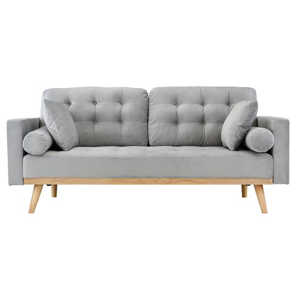 Wrought Studio Seagle 75" Square Arm Sofa & Reviews | Wayfair